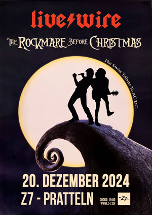 Freitag, 20. Dezember 2024 - The Rockmare Before Christmas - Konzertfabrik Z7, 4133 Pratteln